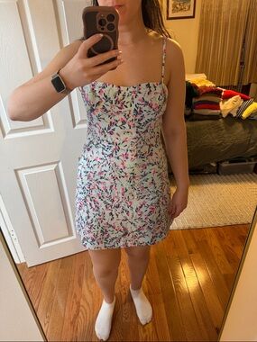 French Connection Elao Whisper Tie Back Dress